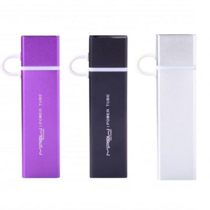 MiPow Power Tube 4000M Преносимо зарядно 4000mAh с вграден Micro-USB конектор и USB изход - черен 3